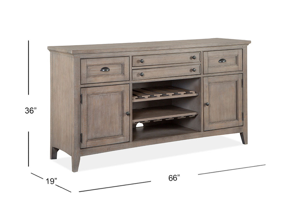 Paxton Place - Buffet - Dovetail Gray Magnussen Furniture