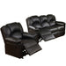Modern Living Room Set, Cushion Backrest And Pillow Armrest Home Essentials