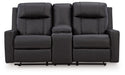 Mackmenville - Double Reclining Loveseat With Console Benchcraft®