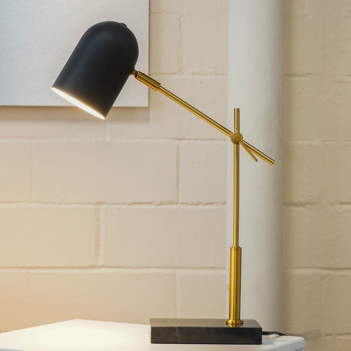 Lumora - Table Lamp - Black Ashcroft Furniture