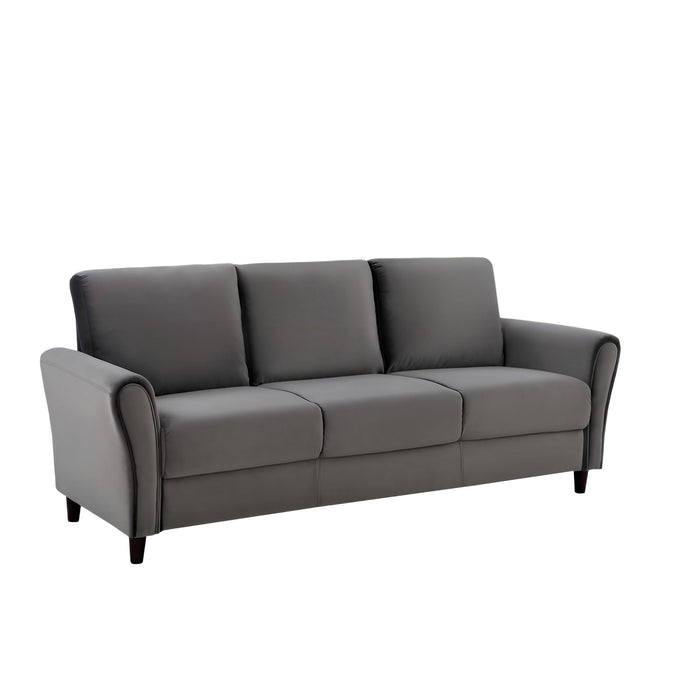 Patricia - Curved Arm 3 Seater Sofa US Pride