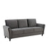 Patricia - Curved Arm 3 Seater Sofa US Pride