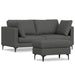 Ava - Mid Century Sofa With Ottoman Set Simpli-Home