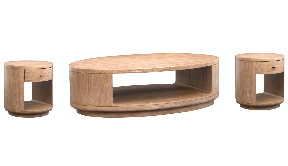 Sanford - Oval Cocktail Table Set Magnussen Furniture
