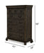 Bellamy - Drawer Chest - Peppercorn Magnussen Furniture