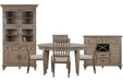 Lancaster - Extendable Round Dining Table Set Magnussen Furniture