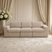 Oversized Modular Sectional Sofa 3 Piece Set, Flexible Layout For Living Room Home Essentials