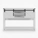 Farmhouse Entryway Table With Sliding Barn Door Home Essentials