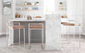 Fuji - Contemporary And Elegant Design Stackable Barstool Lumi Source