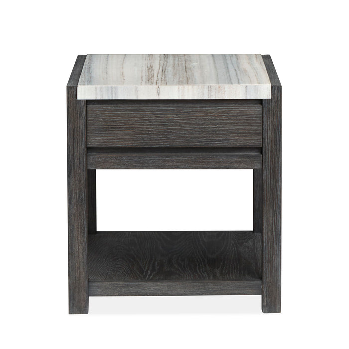 Plum Creek - Rectangular End Table - Ravenwood Black Magnussen Furniture