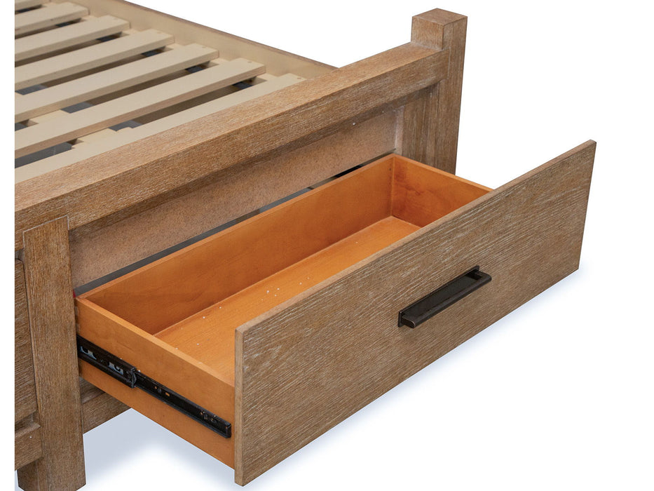 Plum Creek - Upholstered Panel Storage Bed Magnussen Furniture