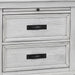 Lockeford - 2 Drawer Nightstand With Pull Out Tray - White Furniture Max