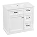 Modern Bathroom Vanity With Sink, 4 Drawers, Soft-Close Door, Adjustable Shelf Hearth and Haven