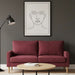 Upholstered Loveseat Sofa, 2 Seater Couch For Living Room Apartment US Pride