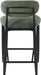 Riccio - Stool - Black Frame Meridian Furniture