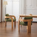 2 Pack Dining Chairs With Pillow Back Noble House