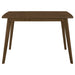 Retro Dining Table - Brown Furniture Max