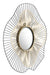Comet - Round Mirror - Black / Gold Zuo Modern