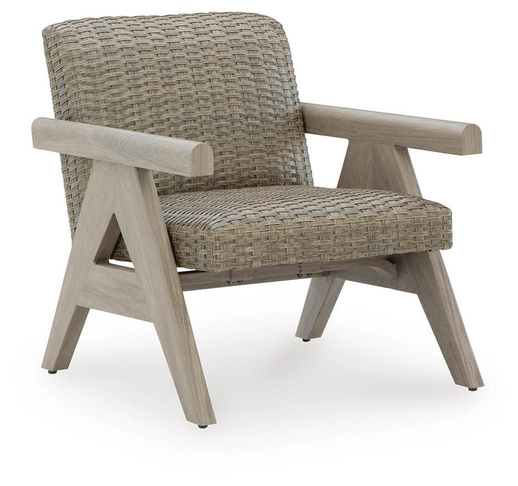 Cliff Trails - Rocking Lounge Chair - Beige Signature Design by Ashley®