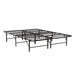 California King Size Bed Base, Mattress Foundation Bed Frame, Bedroom Furniture - Black Home Essentials