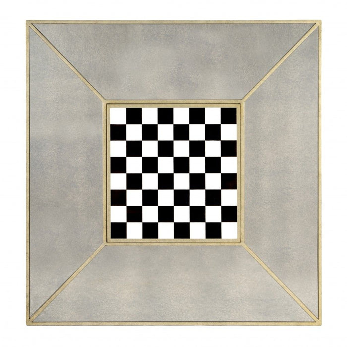 Mirrored Game Table - Silver