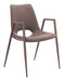 Desi - Dining Chair Walnut Legs (Set of 2) Zuo Modern