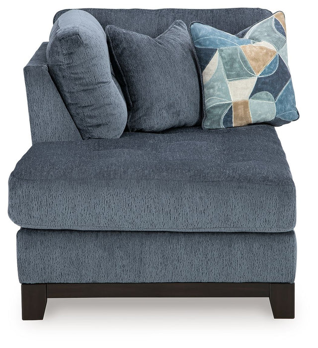 Maxon Place - Laf Corner Chaise - Navy Benchcraft®