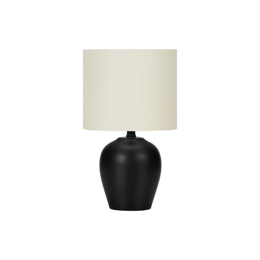 Lighting, Table Lamp, Transitional - Black / Cream 8th Street