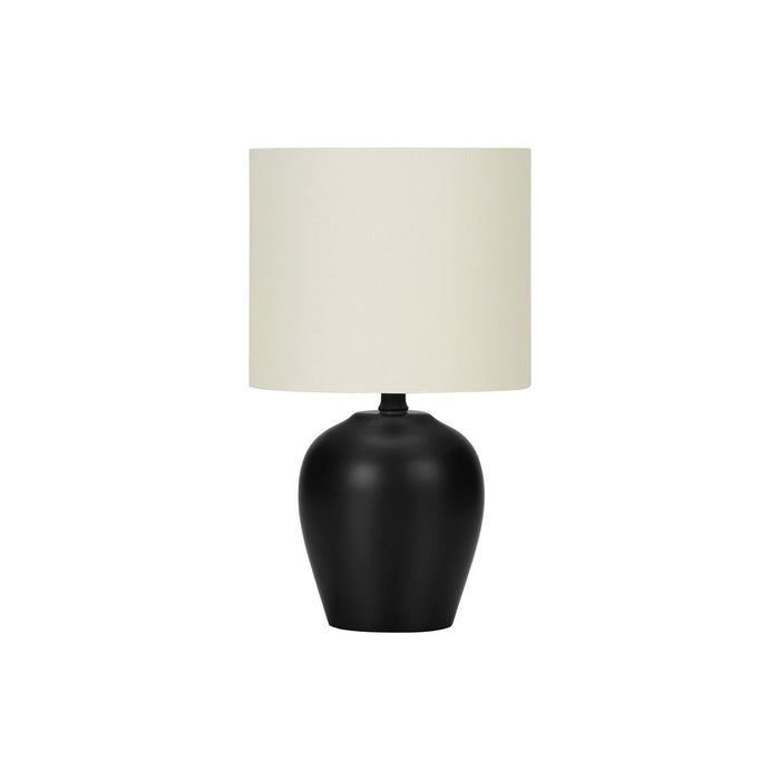 Lighting, Table Lamp, Transitional - Black / Cream 8th Street