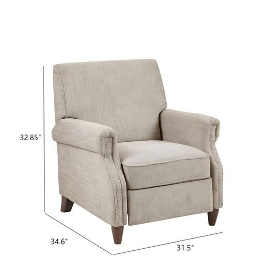Julian - Push Back Recliner With Reclining Function - Sand JLA