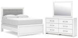Maeling - Upholstered Panel Bedroom Set Signature Design by Ashley®
