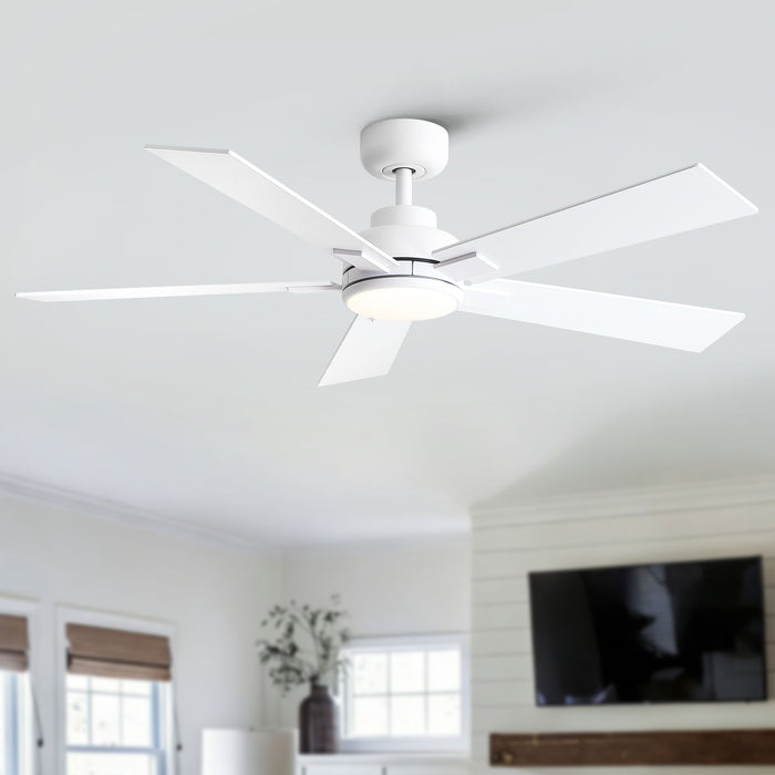 Reversible Motor Integrated LED Dimmable Ceiling Fan With Light Daily Nest