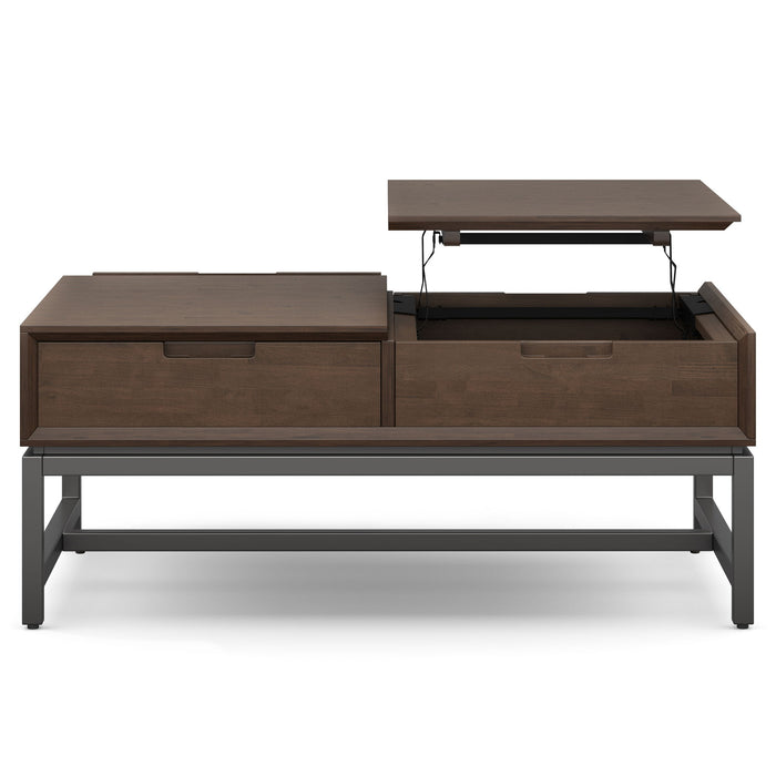 Banting - Lift Top Coffee Table - Walnut Brown Simpli-Home