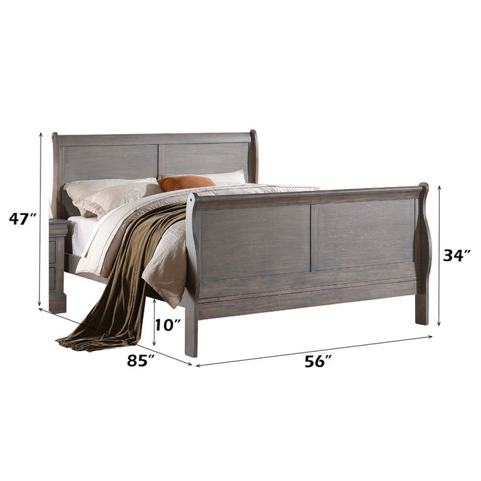 Louis Philippe III - Bed (FB 34"H) ACME