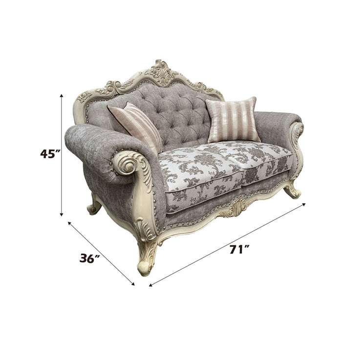 Ragenardus - Loveseat (w/2 Pillows) ACME