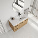 Wall Mounted Floating Bathroom Vanity With Sink, Door & Drawers Modular Cabinet Home Essentials