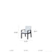 Verona - Dining Chair (Set of 2) - Dark Espresso / Gray / Off White Home Essentials