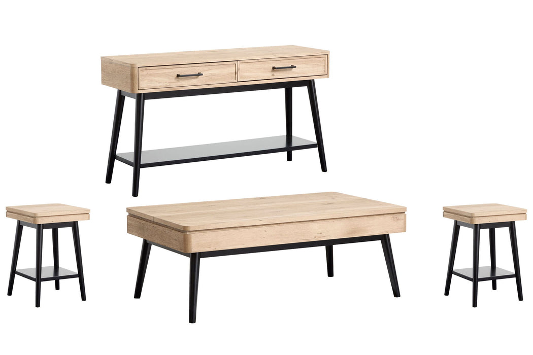 Fletcher - Lift Top Storage Cocktail Table Set Magnussen Furniture
