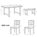 6 Piece Kitchen & Dining Room Furniture Hearth and Haven