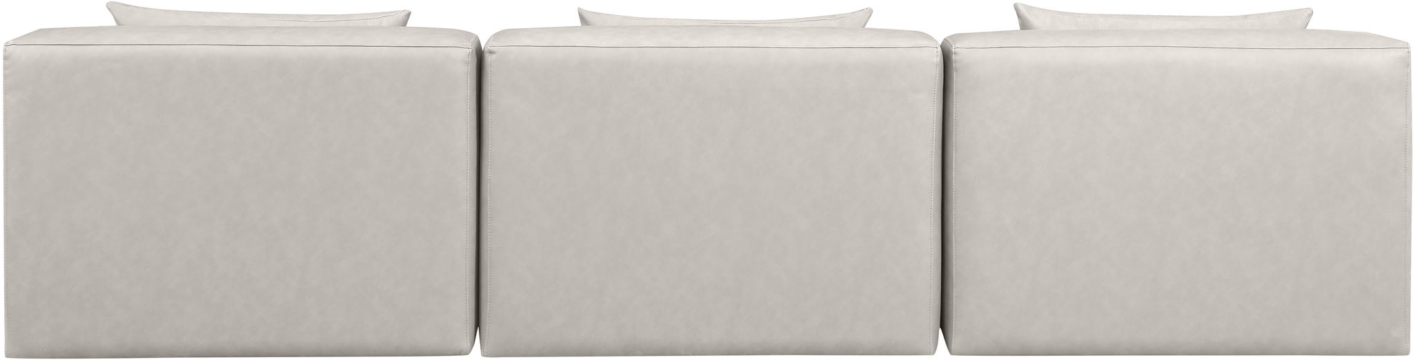 Cube - Modular 3 Seat Armless Sofa Meridian Furniture