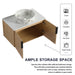 Wall Mounted Bathroom Vanity & Art Sink Home Essentials