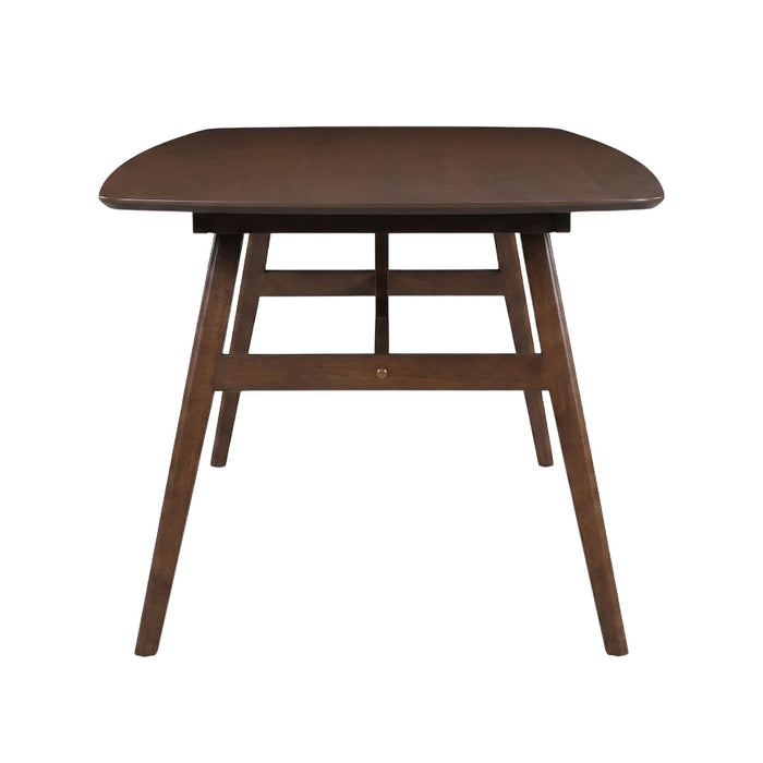 Miller - 78" Complete Dining Table - Dark Brown New Classic