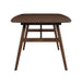 Miller - 78" Complete Dining Table - Dark Brown New Classic