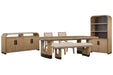 Tristan - Extendable Trestle Dining Table Set Magnussen Furniture