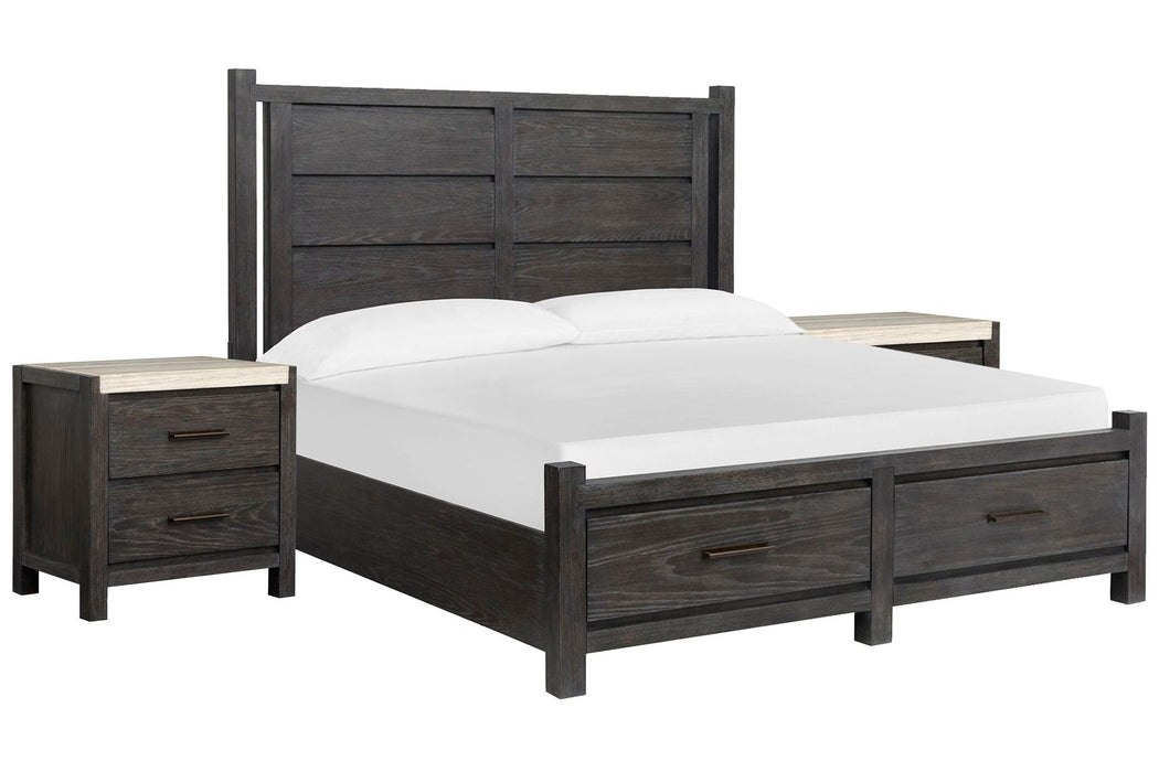 Plum Creek - Panel Storage Bedroom Set Magnussen Furniture