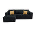 L - Shape Full Compressed Upholstered Sectional Home Essentials