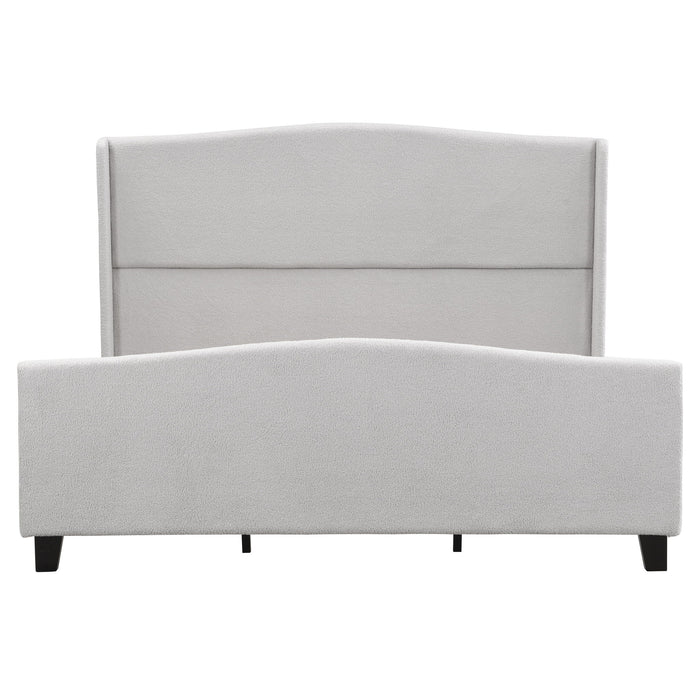 Platform Bed Frame With Tall Headboard And High Footboard Home Essentials