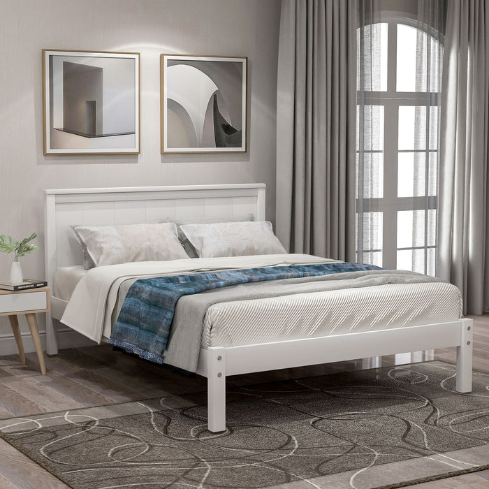 Platform Bed Frame With Headboard