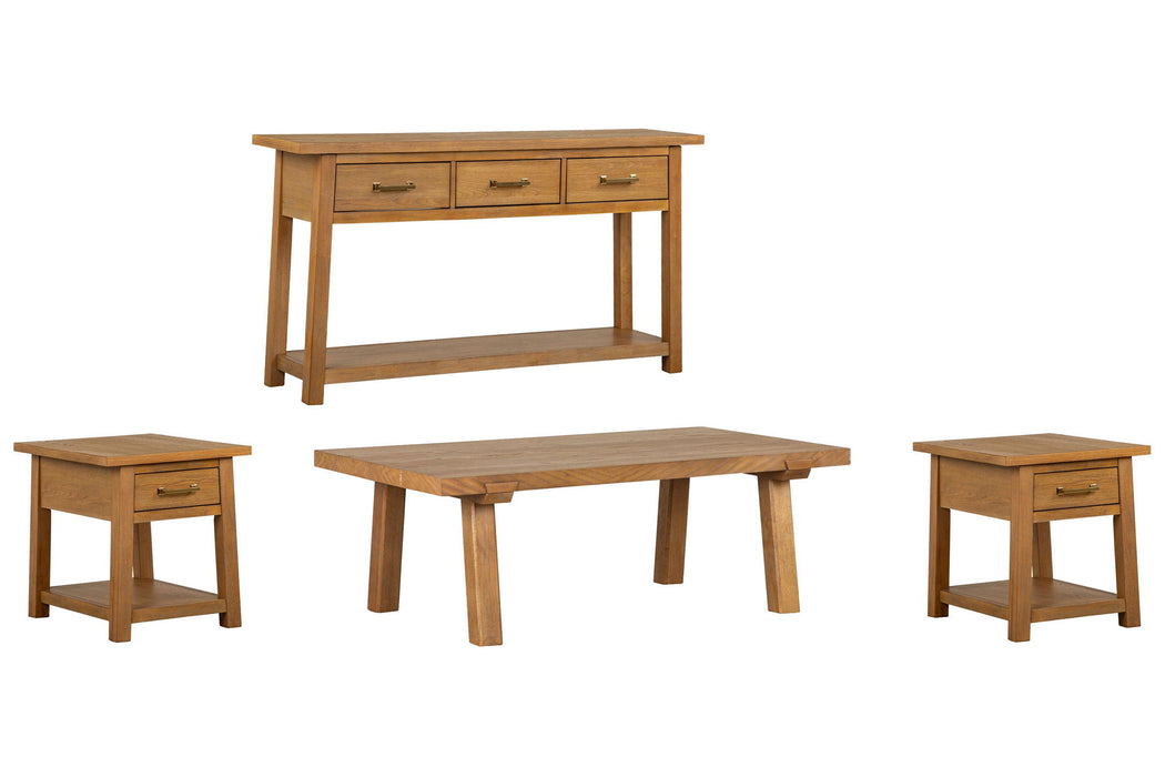 Lindon - Rectangular Cocktail Table Set Magnussen Furniture