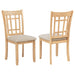 Davis - Dining Side Chair (Set of 2) - Light Oak Furniture Max